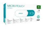 Ansell MICRO-TOUCH Nitril (Weiß) Medizinischer Untersuchungshandschuh, puderfrei – 150er Box (XL: 120er Box)