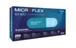 Ansell MICROFLEX 93-833 Nitril (Blau) Untersuchungshandschuh, puderfrei – 250er Box (XL: 230er Box)