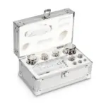 KERN Gewichtssatz der OIML-Klasse E1 von 1 mg bis 1 kg aus poliertem Edelstahl in robustem Aluminiumetui.