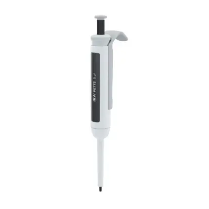 IKA PETTE fix mechanische Einkanal-Fixvolumen-Pipette 5 µl mit DLC-beschichtetem Edelstahl-Kolben nach ISO 8655.