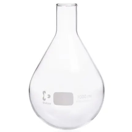 DURAN Rohling für Verdampfungskolben 1000 ml Birnenform aus Borosilikatglas 3.3
