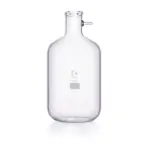 DURAN Saugflasche 15 L Flaschenform mit Glas-Olivenansatz aus Borosilikatglas 3.3