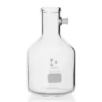 DURAN Saugflasche mit Schliff-Ansatzstutzen und 3000 ml Fassungsvermögen aus Borosilikatglas.