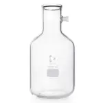 DURAN Saugflasche mit Schliff-Ansatzstutzen und 5000 ml Fassungsvermögen aus Borosilikatglas.