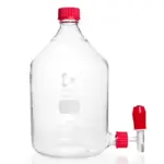 DURAN Aspiratorflasche 5000 ml mit GL 45 Gewindehals und GL 32 Gewinde-Tubus aus Borosilikatglas 3.3