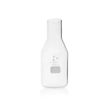 DURAN Nährmedienflasche 500 ml aus Borosilikatglas 3.3 mit geradem Hals