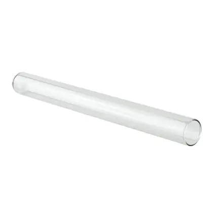 Assistent Einmal-Reagenzglas aus Glas mit Glattrand und Rundboden