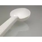 Detailansicht des sterilen Bürkle Probenlöffels SteriPlast aus Polystyrol für keimfreie Probenahmen im Labor.