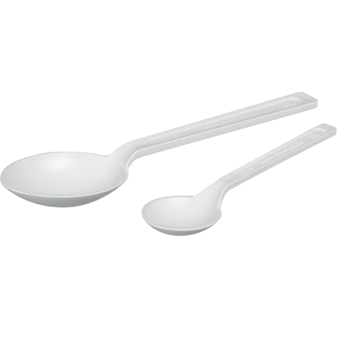 Bürkle Probenlöffel SteriPlast Steril PS Freigestellte, sterile Bürkle Probenlöffel SteriPlast aus Polystyrol in verschiedenen Größen für keimfreie Probenahmen im Labor.