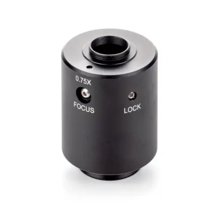 KERN OBB-A1590 C-Mount-Kamera-Adapter (0,75x, fokusierbar) für den professionellen Mikroskop-Kameraanschluss