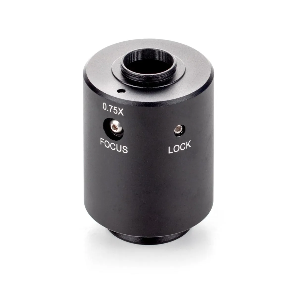 C-Mount-Kamera-Adapter Kern OBB-A1590 0,75x fokusierbar KERN OBB-A1590 C-Mount-Kamera-Adapter (0,75x, fokusierbar) für den professionellen Mikroskop-Kameraanschluss