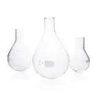 DURAN Rohlinge für Verdampfungskolben Birnenform in verschiedenen Größen (250 ml, 500 ml, 1000 ml) aus Borosilikatglas 3.3