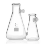 DURAN Saugflaschen Erlenmeyer-Form mit Schliff-Ansatzstutzen aus Borosilikatglas 3.3