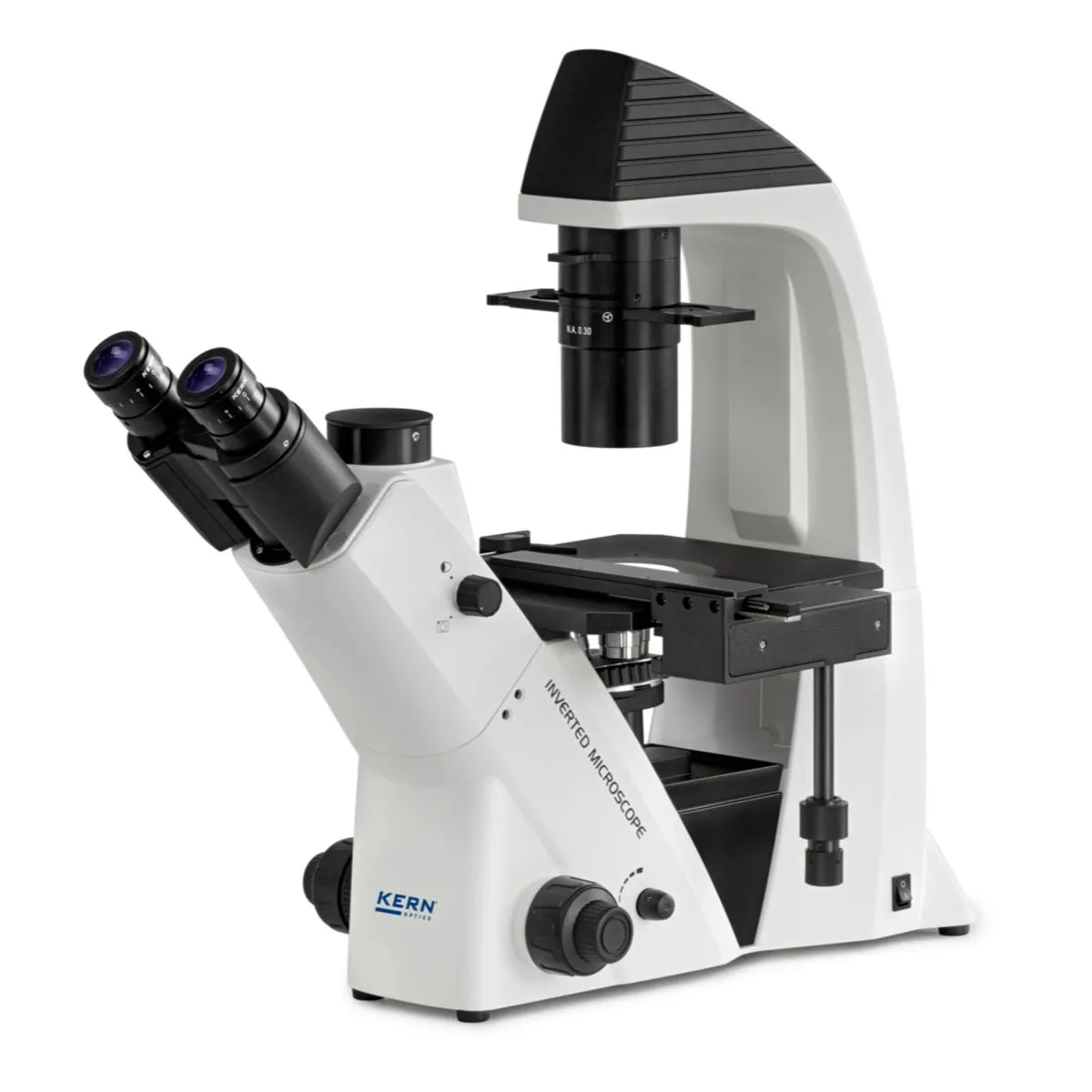 KERN OCM 161 Inversmikroskop Trinokular KERN OCM 161 Inversmikroskop (Trinokular, Infinity Plan, Halogen) für professionelle Zellkulturen