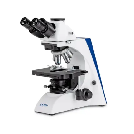 KERN OBN 135 trinokulares Durchlichtmikroskop mit Infinity-Optik in Gesamtansicht