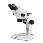 KERN OZL 456 – Binokulares Stereo-Zoom-Mikroskop mit LED-Ringbeleuchtung (Greenough-Optik)