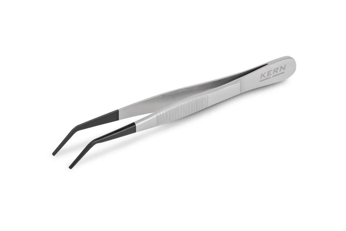 KERN Pinzette für Prüfgewichte 250 mm KERN Pinzette für Prüfgewichte (250 mm) mit Carbon-Spitzen für die sichere und präzise Handhabung von Prüfgewichten.