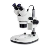 KERN OZL 465 – Binokulares Stereo-Zoom-Mikroskop (Greenough-Optik, Säulenständer)