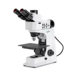 KERN OKM 173 metallurgisches Auflichtmikroskop, trinokular, mit 5 W LED-Beleuchtung