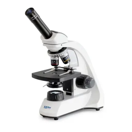 KERN OBT 102 monokulares Schulmikroskop mit Abbe-Kondensor in Gesamtansicht