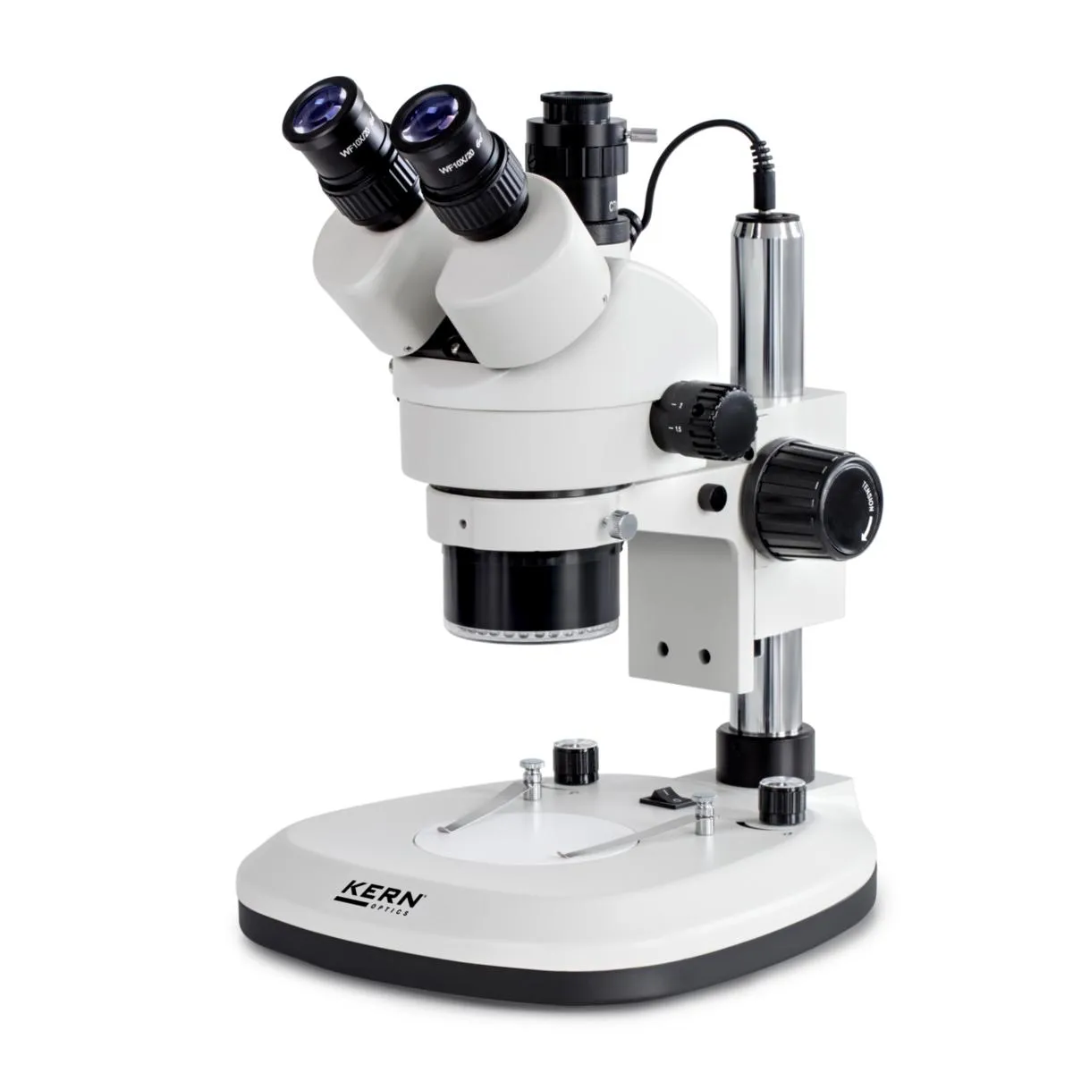 Kern-OZL-466-Trinokulares Stereo-Zoom-Mikroskop KERN OZL 466 – Trinokulares Stereo-Zoom-Mikroskop mit Click-Stop-Zoom und 50:50-Strahlengang – Bild 1
