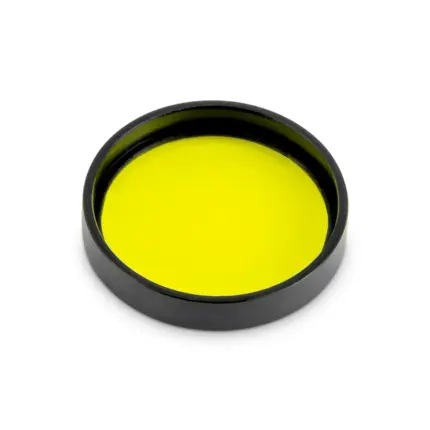 KERN OBB-A1672 gelber Mikroskopfilter mit einem Durchmesser von 23 mm