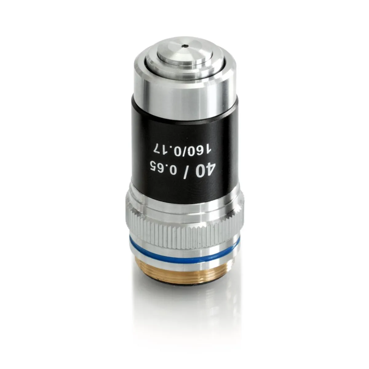 KERN OBB-A1479 Achromatisches Mikroskopobjektiv 60x gefedert KERN OBB-A1479 achromatisches Mikroskopobjektiv mit 60-facher Vergrößerung und gefederter Fassung