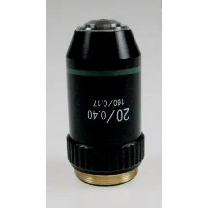 KERN Mikroskopobjektiv OBB-A1110 Achromatisch 20x NA 0,4 gefedert für OBE-Serie
