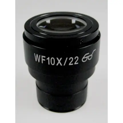 KERN OBB-A1523 High-Eyepoint Weitfeld-Mikroskopokular (HWF 10x, Sehfeld 22 mm, mit justierbarer Skala 0,1 mm)