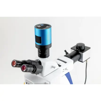 KERN OBN 142C861 Fluoreszenz Digitalmikroskop-Set Infinity-Optik mit Peltier-gekühlter 20 MP USB 3.0 Kamera