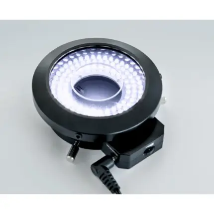 KERN OZB-A7101EU Polarisations-LED-Ringbeleuchtung mit 4,5 W Leistung und 6,2 cm Durchmesser für kontrastreiche Probenanalysen