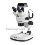 KERN OZL 466 – Trinokulares Stereo-Zoom-Mikroskop mit Click-Stop-Zoom und 50:50-Strahlengang – Bild 6