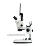 KERN OZL 466 – Trinokulares Stereo-Zoom-Mikroskop mit Click-Stop-Zoom und 50:50-Strahlengang – Bild 5