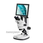 KERN OZL 468 – Trinokulares Stereo-Zoom-Mikroskop (Greenough-Optik, mechanischer Ständer) – Bild 3