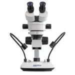 KERN OZL 473 – Binokulares Stereo-Zoom-Mikroskop mit LED-Doppel-Schwanenhalsbeleuchtung – Bild 2