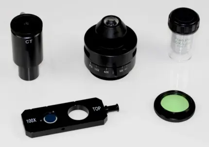 KERN Einzeleinschub-Phasenkontrasteinheit OBB-A1212 mit Infinity PH-Plan-Objektiv 100x