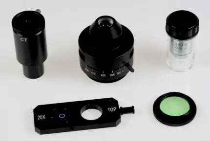 KERN Einzeleinschub-Phasenkontrasteinheit OBB-A1216 mit Infinity PH-Plan-Objektiv 20x