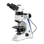 KERN OPO 185 Polarisationsmikroskop, trinokular, mit Auf- und Durchlicht-LED-Beleuchtung