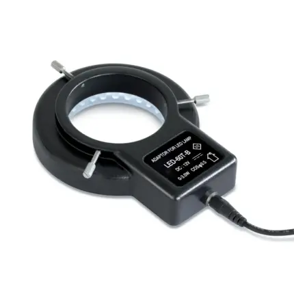 KERN OZB-A4571 LED-Ringbeleuchtung mit 4 W Leistung und 6,1 cm Durchmesser für gleichmäßige Auflicht-Ausleuchtung
