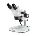 KERN OZL 445 – Binokulares Stereo-Zoom-Mikroskop (Greenough-Optik, Säulenständer)