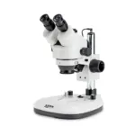 KERN OZL 464 – Trinokulares Stereo-Zoom-Mikroskop mit Click-Stop-Zoom und 50:50-Strahlengang