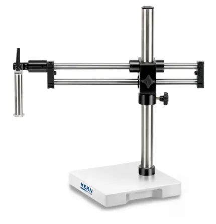 KERN OZB-A5203 kugelgelagerter Universalständer mit Doppelarm und stabiler Standplatte