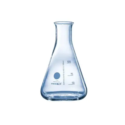 VWR Erlenmeyerkolben Enghals aus Borosilikatglas 3.3