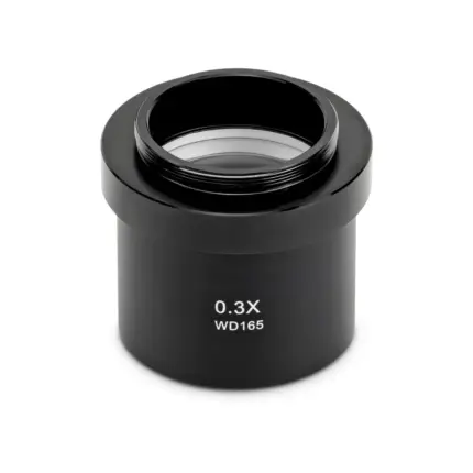 KERN OBB-A3240 Vorsatz-Objektiv 0,3x mit 165 mm Arbeitsabstand für Mikroskope