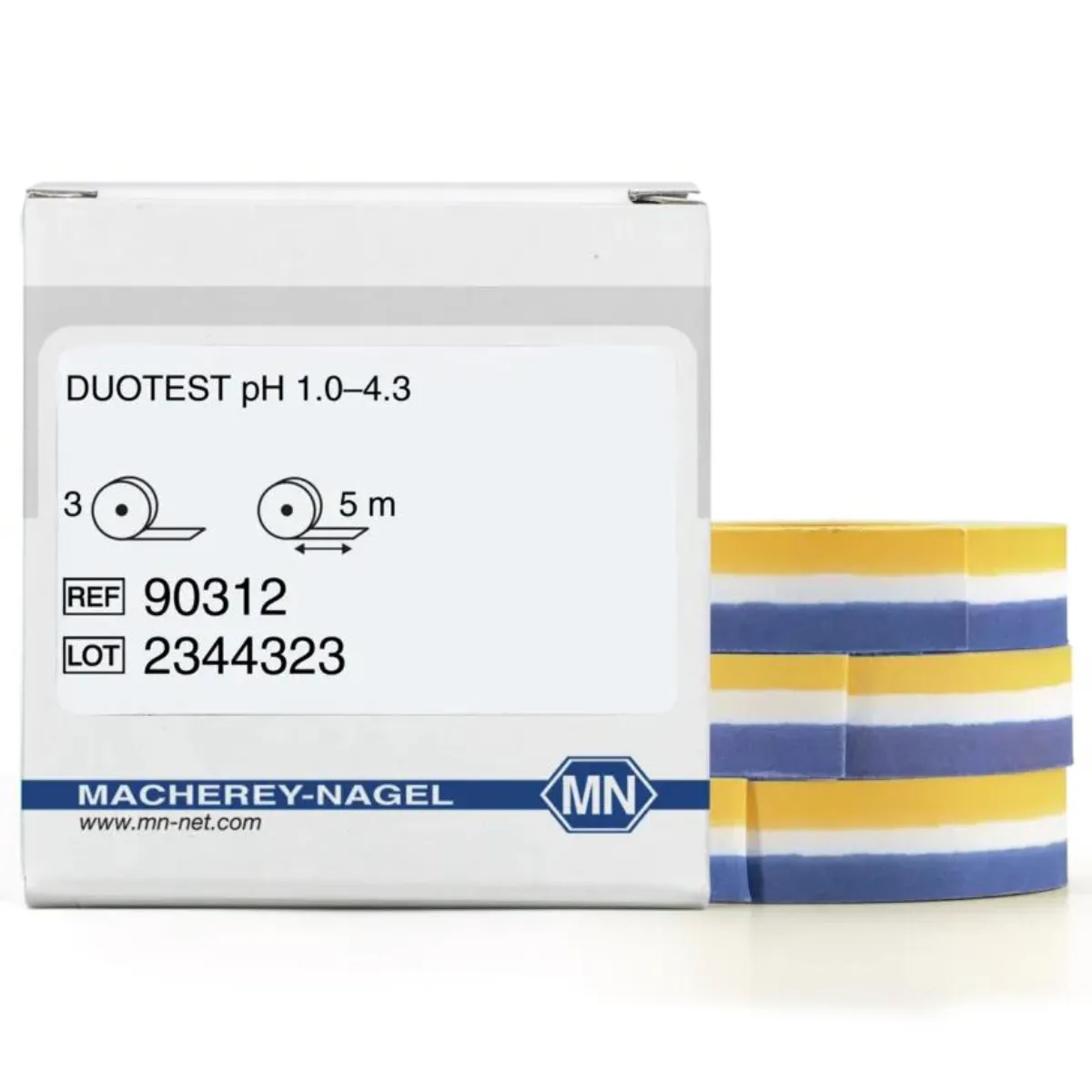 Macherey-Nagel DUOTEST pH 1,0–4,3 Nachfüllpack (REF 90312) Macherey-Nagel DUOTEST pH 1,0–4,3 Nachfüllpack REF 90312
