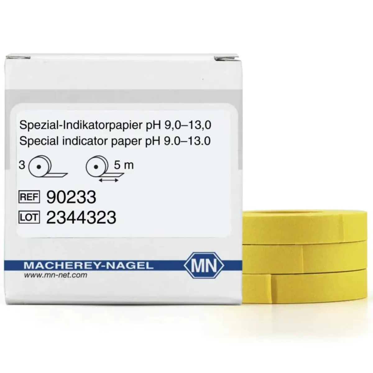 Macherey-Nagel Spezial-Indikatorpapier pH 9,0–13,0 Nachfüllpack (REF 90233) Macherey-Nagel Spezial-Indikatorpapier pH 9,0–13,0 Nachfüllpack REF 90233