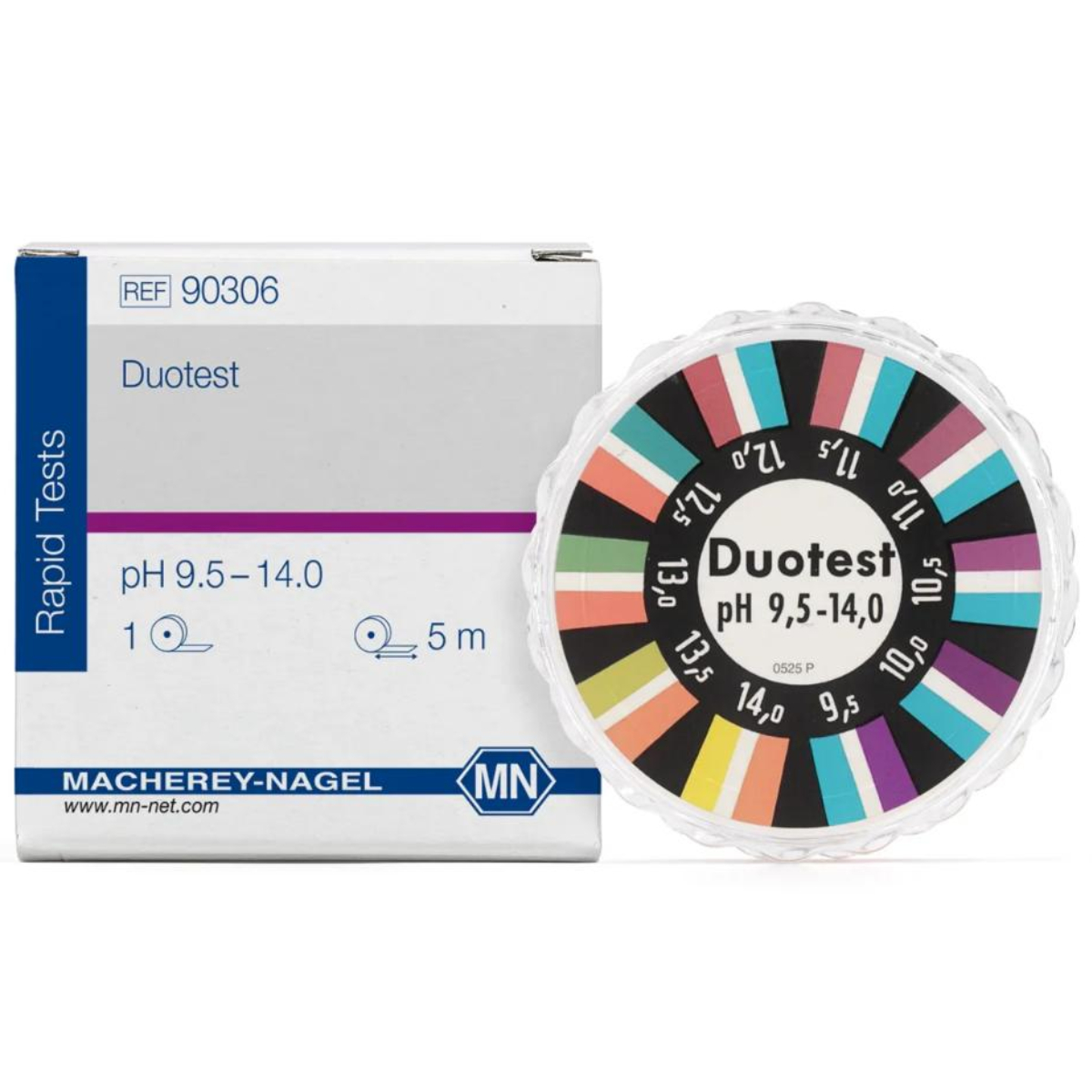 Macherey-Nagel DUOTEST pH 9,5–14,0 Spender mit Farbskala (REF 90306) Macherey-Nagel DUOTEST pH 9,5–14,0 Spender mit Farbskala REF 90306