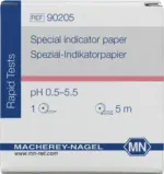 Macherey-Nagel Spezial Indikatorpapier pH 0,5-5,5 Rolle Kartonverpackung 90205