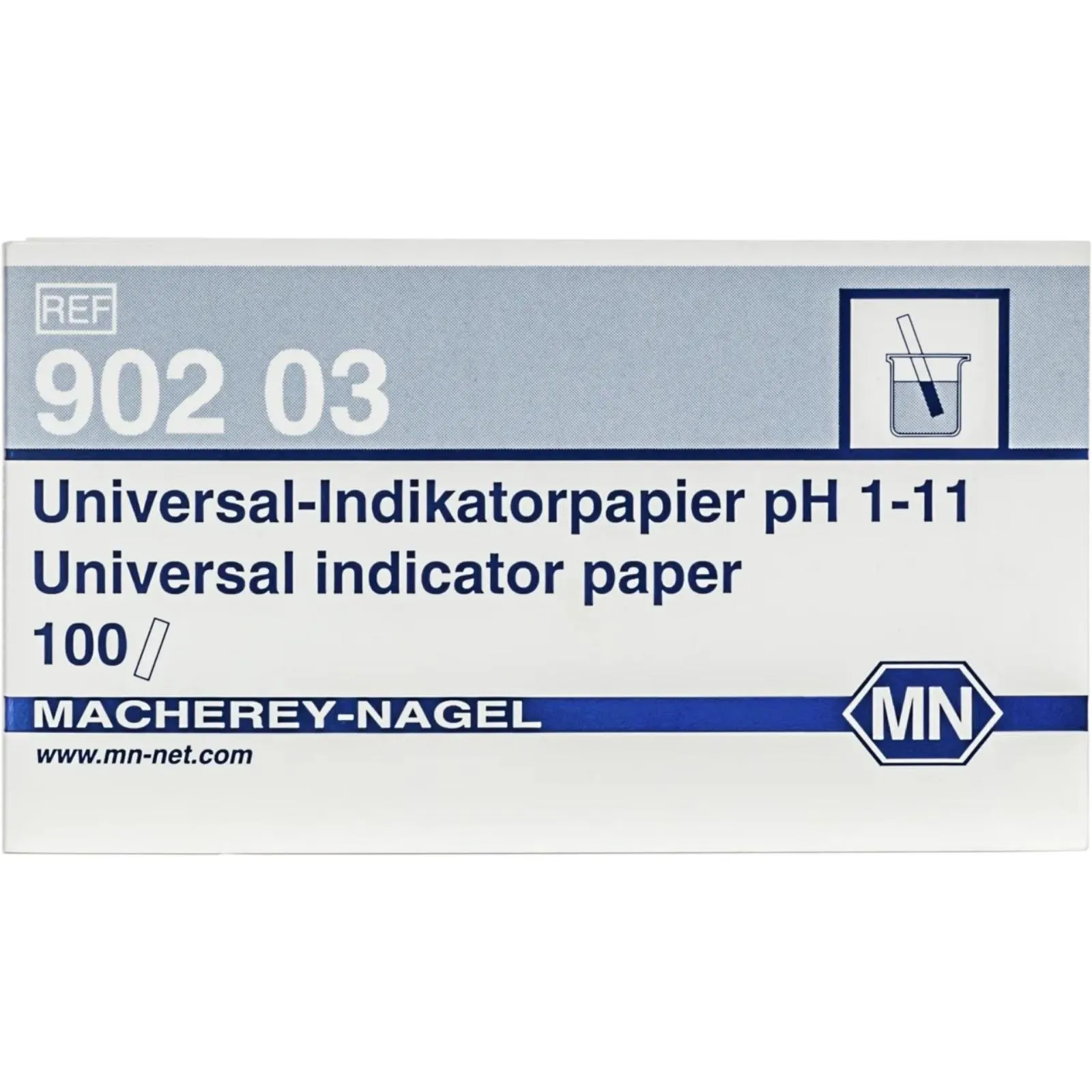 Macherey-Nagel Universal Indikatorpapier pH 1,0-11,0 Heftchen 100 Streifen