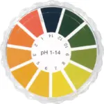 Macherey-Nagel Universal Indikatorpapier pH 1,0-14,0 Drehdeckeldose mit kreisförmiger Farbskala 90204